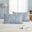 Ensemble de 2 taies d'oreiller grand format, 2 taies d'oreiller 100% coton, housses de coussin Fresh Green-123104410-123104413