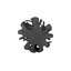 Cast Coffee Table, Round, Charcoal Stone