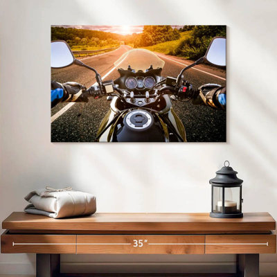 Mehar Asphalt Road Motorcycle