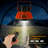 2-In-1 Portable Camping Fan Electric Lantern Fan with Hanging Hook