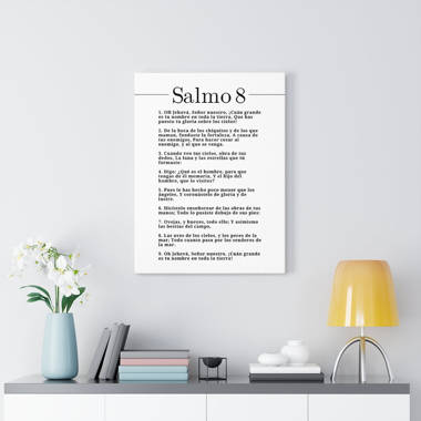 Psalm 23 Salmos 23 Spanish Quilted Wall Hanging Scripture 