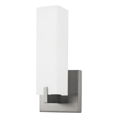 Stratford Steel LED Armed Sconce