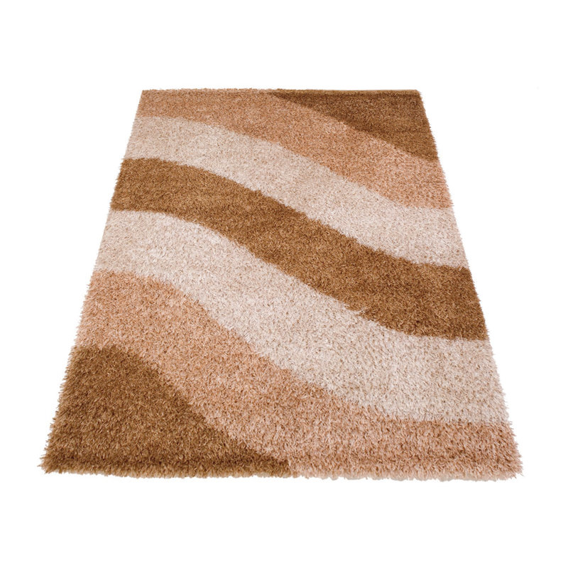 Kerala Abstract Hand Woven Shag Area Rug, Rectangle 170 x 240cm