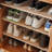 22 Pair Solid Wood Shoe Storage Cabinet