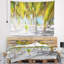 Paysage photographie palmiers tapisserie-28484793