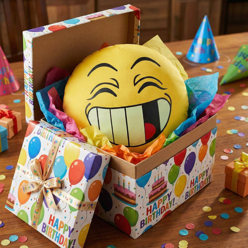 Coussin Oopsy Daisy Expressive Face Microbead - Coussin intérieur / extérieur jaune Squishy