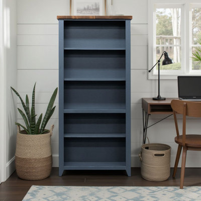 Brixham 72” 5-Shelf Bookcase