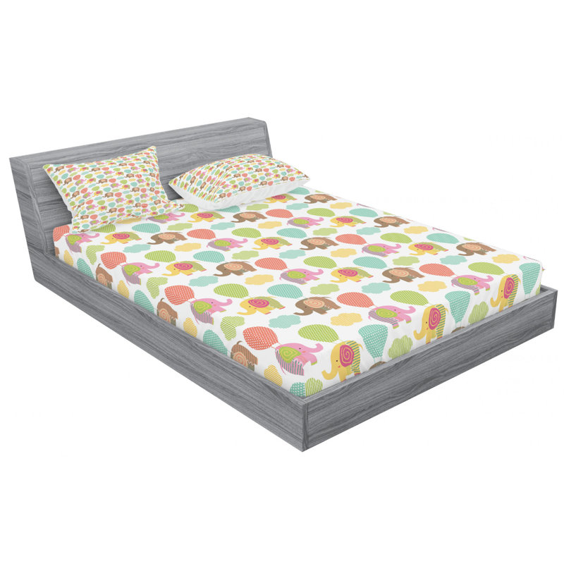Microfiber Sheet Set, Full Sheet Set with Fitted Sheet