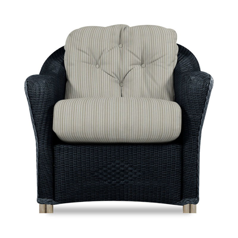 Reflections Outdoor Lounge Chair, Aman Capri, Ivory