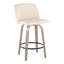 Tabouret de comptoir pivotant 23,6 po Lakyia-75933704