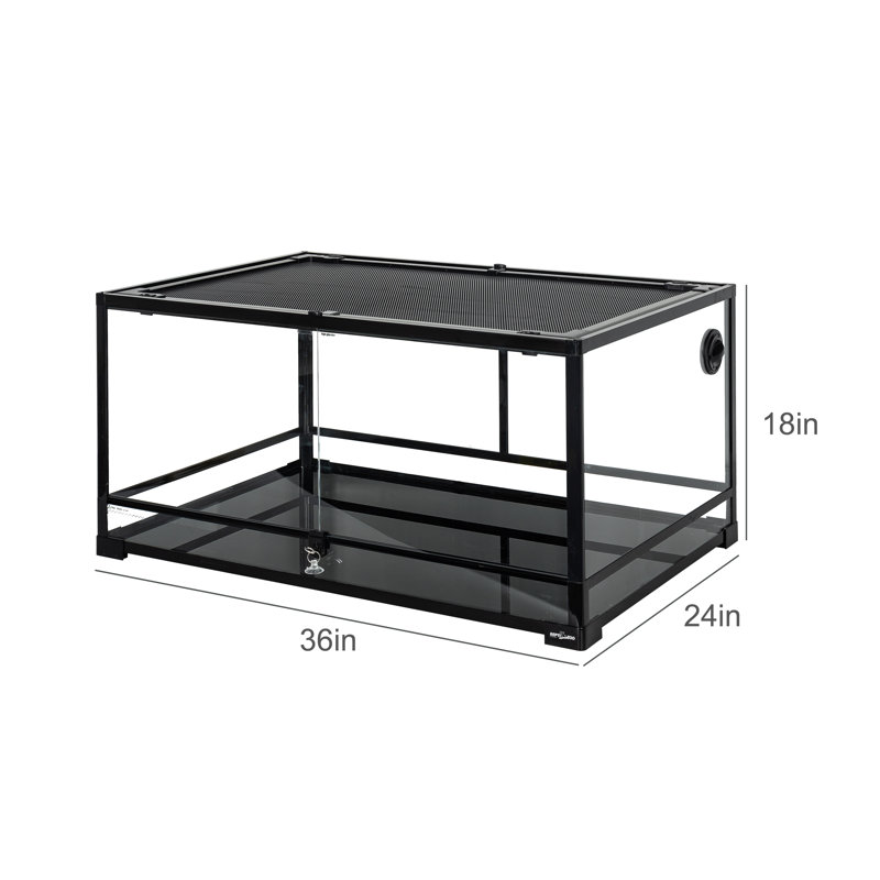 36'' x 24'' x 18'' Reptile Terrarium