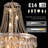 15-Light 6-Tier Gold Crystal Dimmable Empire Glam Chandelier