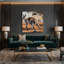 Faune, art mural sur toile brun kangourou-620272290