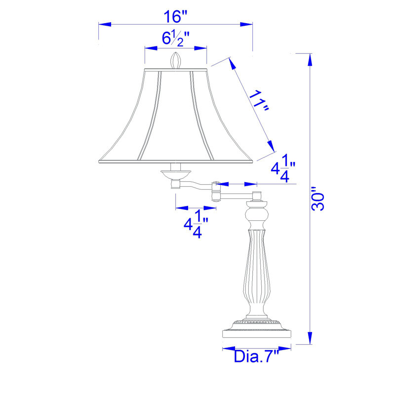Gayan Metal Table Lamp