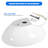 MD Bath 13'' White Ceramic Oval Bathroom Sink