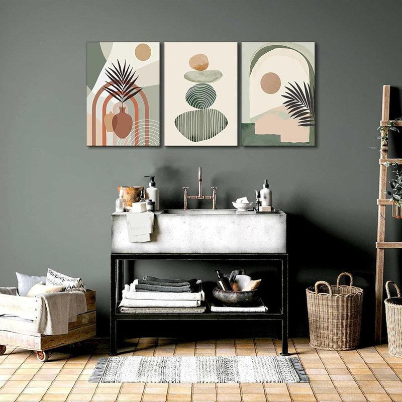 3 Piece Wrapped Canvas Set