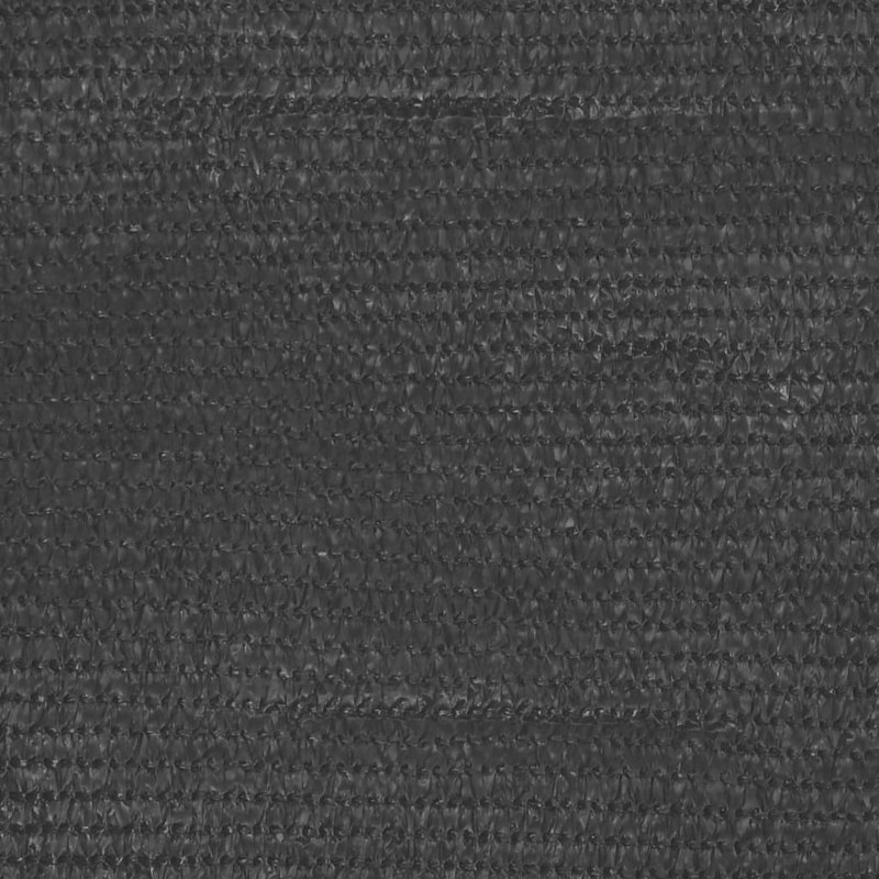Haffey Balcony Screen Privacy Fence Panel, Anthracite, 35cm H x 118cm W x 1.18cm D