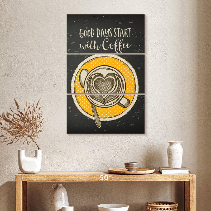 Yarlin Good Days Start With Coffee