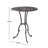 3Pc Bistro Collection In Copper Color - Aluminum Build Ideal For Intimate Outdoor Entertainment 2 Chairs & Table With Umbrella Manifest Aluminium Copper, 1 Table, 24In X 28.5In, Hole Available