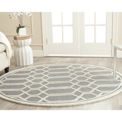 Mauch Cambridge Hand Tufted Wool Geometric Rug