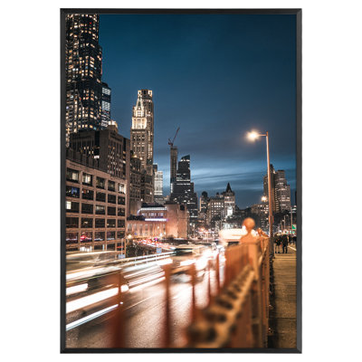 Aamanda 16x24 Picture Frame without Mat, Black Metal Poster Frame, for Photos Artwork, Wall Display