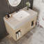 Ensemble de meuble-lavabo mural flottant 29,9 po-244945255