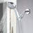 5 Mode Handheld High Shower, Finish, Abs Head Adjustable Settings, ,-120883100