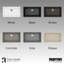 Évier de cuisine à simple cuve encastrable 32-1 / 2 po x 19-1 / 4 po Karran Quartz-62374436