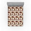 Drap-housse à motif floral Ambesonne-106725027-106725037
