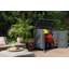 Arc Lid 4 ft. 9 in. W x 2 ft. 9 in. D Resin Overlap Dome Garbage Shed