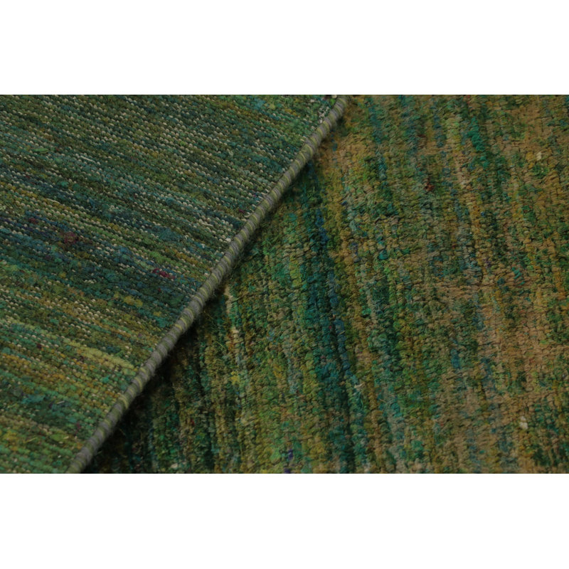 Textural One-of-a-Kind 3'8X3'9 Hand Knotted Area Rug