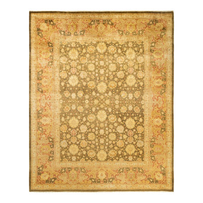 Classic One-of-a-Kind 8' 2" X 10' 2" Hand Knotted Area Rug
