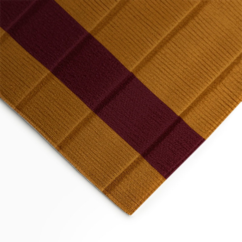 Tapis d'intérieur et d'extérieur à carreaux brun, Rectangulaire 3 pi x 5 pi