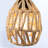Farmhouse Boho Rattan Floor Lamp - 70'' Dimmable Standing Lamp with Handmade Rattan Cage Shade