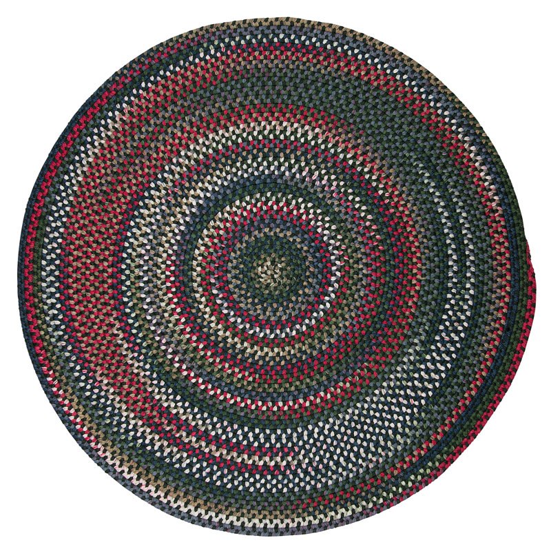 Tapis réversible Roxborough Park - Thyme Gtreen, Rond 9 pi