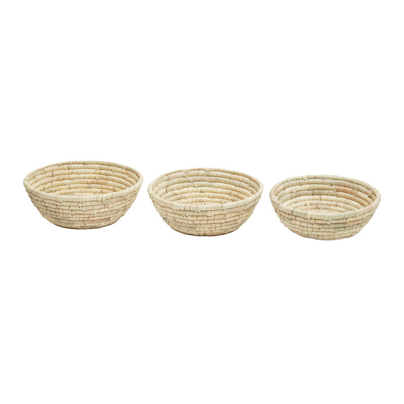 Highland Dunes Wicker Decorative Basket