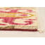 Tapis de la laine 7 pi 10 po x 10 pi 5 po, à la main one-of-kind-noué la 2010 shalimar bourgogne Céline