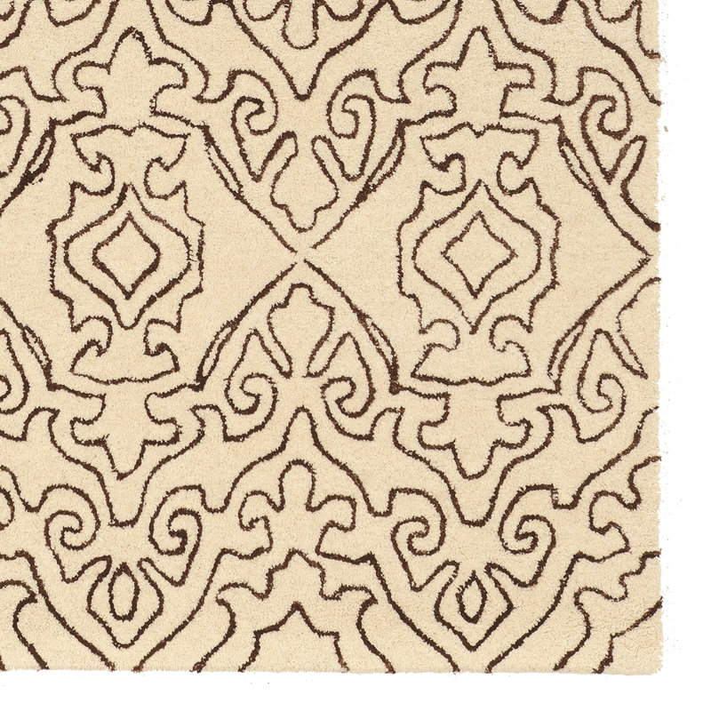 Abattoirs Hand Tufted Wool Abstract Indoor Rug, Rectangle 8' x 11'