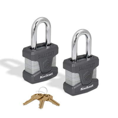 Cadenas en acier stratifié Kwikset SmartKey