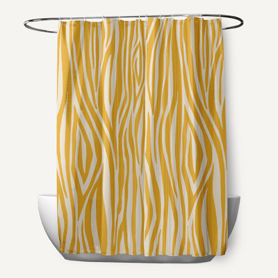 Akheelesh Floral Shower Curtain