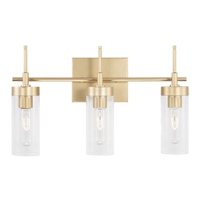 Willa Arlo Interiors Bradyn 3 - Light Dimmable Vanity Light & Reviews ...