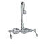 Robinet de baignoire 3 boules avec col de cygne et poignées levier de Strom Living-17490891