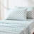 Daisy Checkered Aqua Sheet Set-112005194