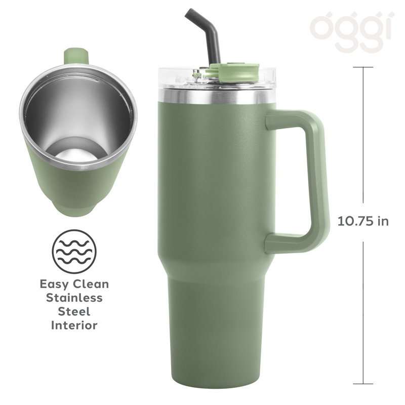 Tasse thermique 40 oz avec paille