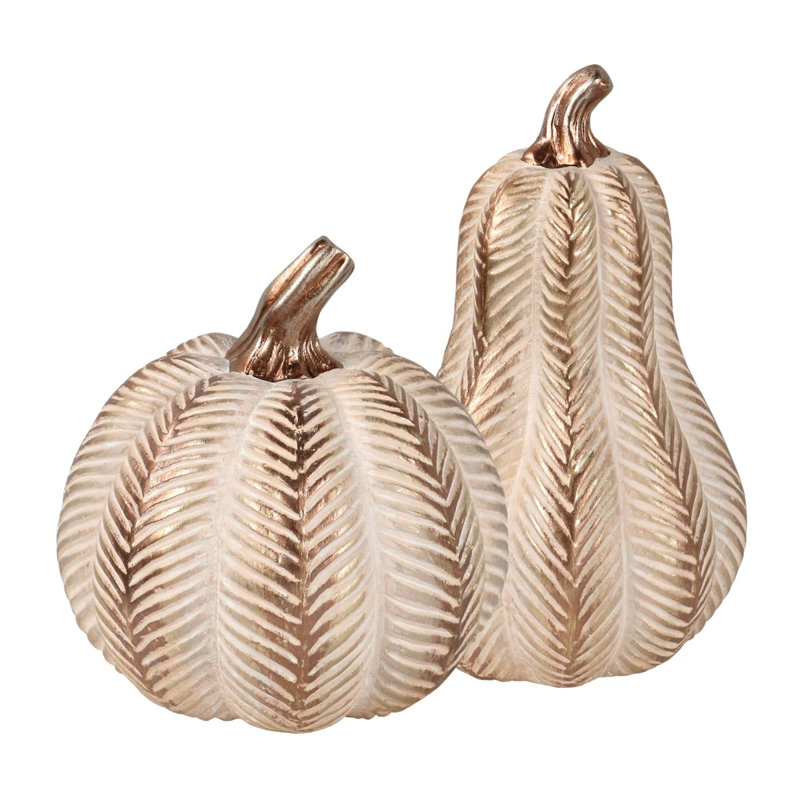 Ensemble de 2 chevrons citrouille