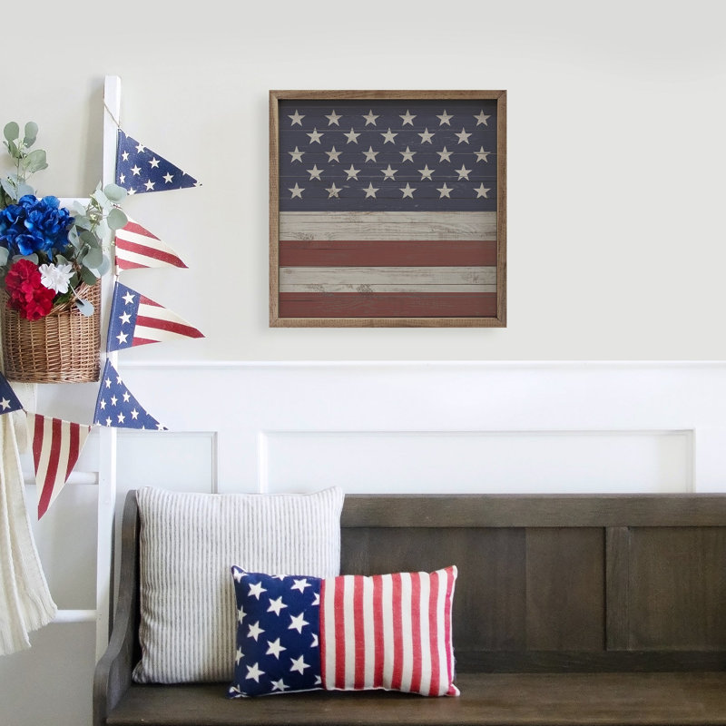 Square Flag, 12" H x 12" W
