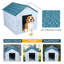 Niche pour chien en plastique Aythan