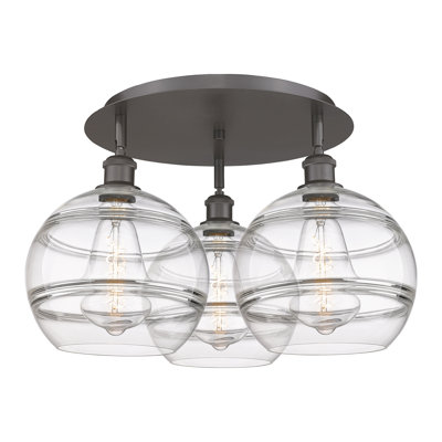 Plafonnier semi-encastré Glassoff