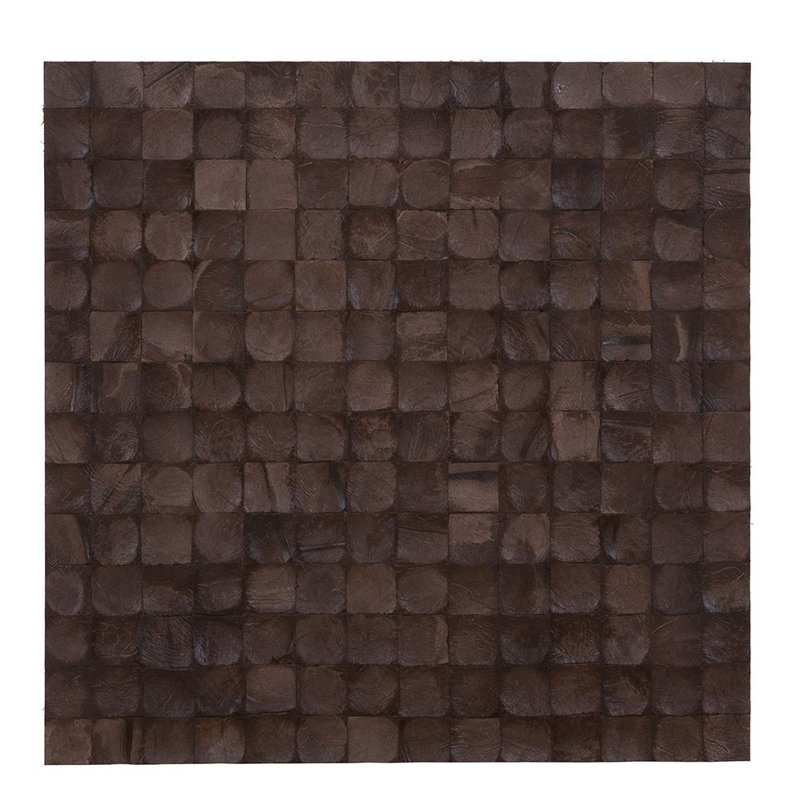 Carrelage mosaïque en mosaïque de noix de coco dans un bliss expresso Kelapa