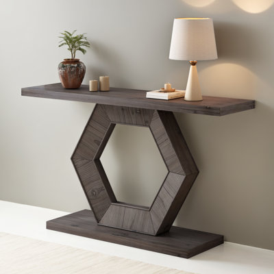 55"" Console Table Entryway Side Table for Hallway Living Room -  Latitude Run®, CDFB9FD9C6284BAB929AB6FFD60B8AB4